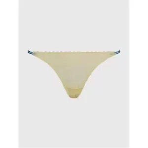 Image of Tommy Hilfiger LACE THONG - Yellow
