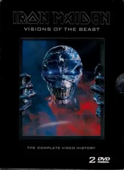 Image of Iron Maiden Visions Of The Beast + Slipcase 2003 UK DVD 4904039
