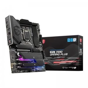 Image of MSI MPG Z590 Gaming Plus Intel Socket LGA1200 H5 Motherboard