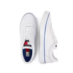 Image of Tommy Jeans Tommy Jeans Leather Soccer Vulc - White