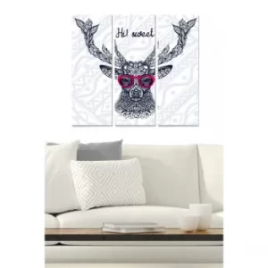 Image of MDF319375718 Multicolor Decorative MDF Painting (3 Pieces)