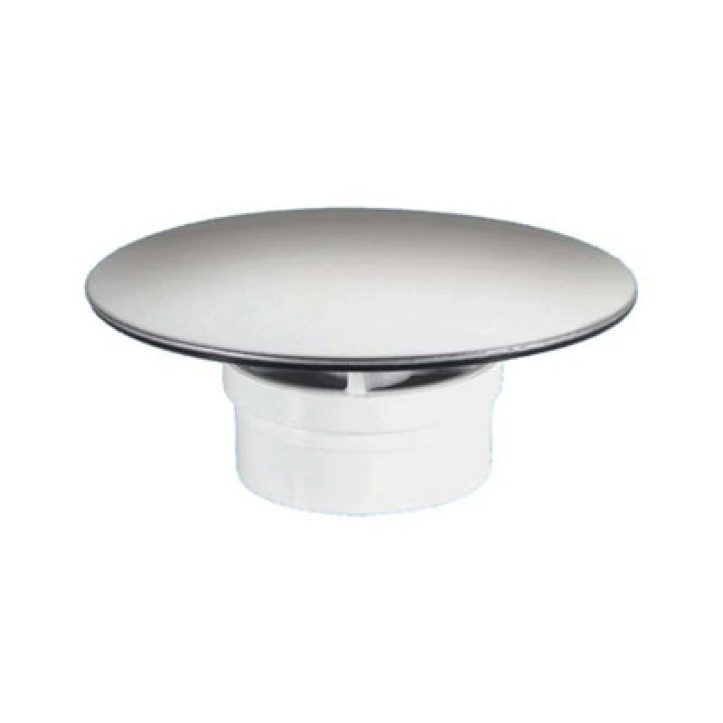 Image of McAlpine Mushroom Flange Only for Chrome Shower Trap 85mm Flange STW85SSM White