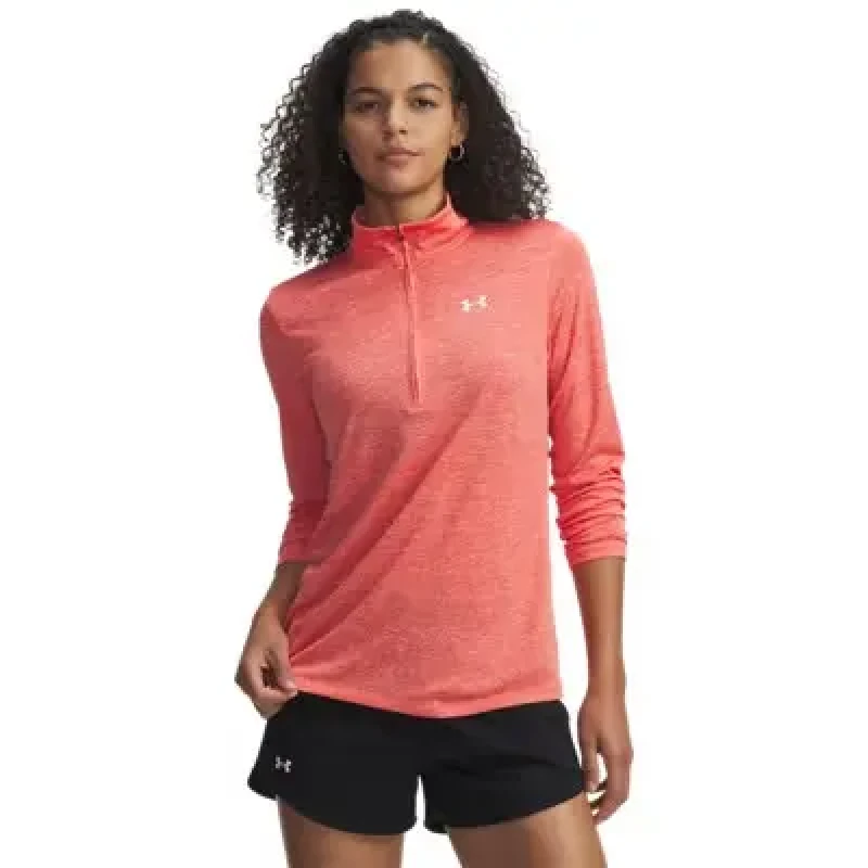 Image of Womens training top Under Armour Tech Twist Rouge Female S
