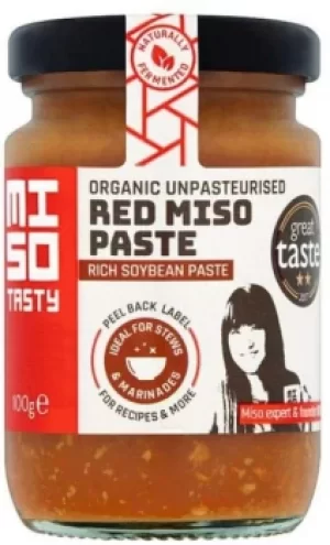 Image of Miso Tasty Organic Red Miso Paste 100g