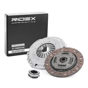 Image of RIDEX Clutch VW,AUDI,SKODA 479C0009 021198141X,028141035C,02A141165A Clutch Kit 02A141165D,02A141165E,02A141165G,02A141165M,038198141AX,02A141165G