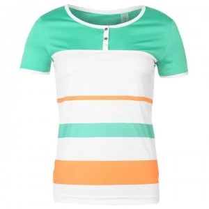 Image of Limited Sports Saman Training T Shirt Ladies - Green