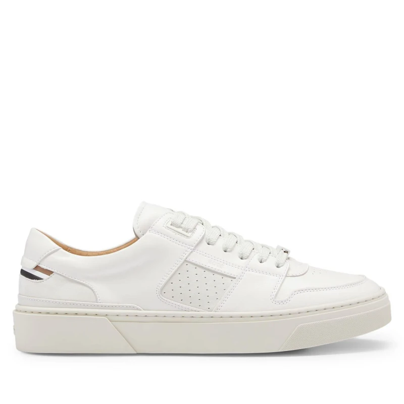 Image of Hugo Gary Tennis Trainers White male UK 5