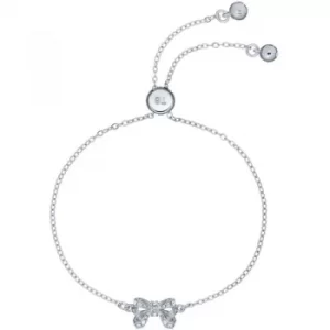 Image of Ted Baker Carsaa Crystal Petite Bow Drawstring Bracelet
