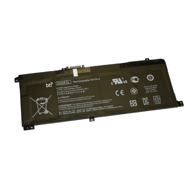 Image of BTI BTI L43248-541 compatible 55.67Wh 4-cell battery for HP Envy X360 15-DR Envy X360 15-DS L43248-541-BTI
