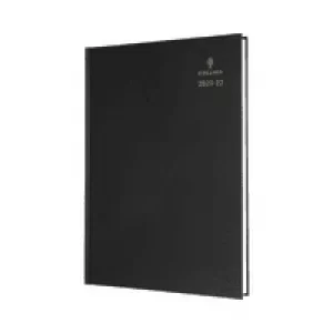 Image of Collins Academic Diary Day Per Page A4 Black 2021-2022 44MBLK