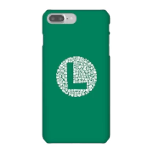 Image of Nintendo Super Mario Luigi Items Logo Phone Case - iPhone 7 Plus - Snap Case - Gloss