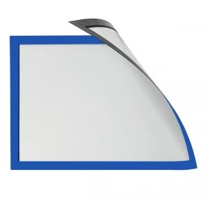 Image of Magiboards Solo Magnetic Paper Holders A3 Blue PK6