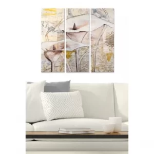 Image of MDF1594369 Multicolor Decorative MDF Painting (3 Pieces)