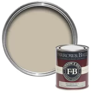 Image of Farrow & Ball Modern Eggshell Paint Old White - 750ml