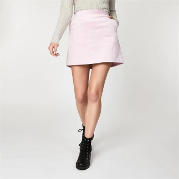 Image of Jack Wills Haisley Corduroy Mini Skirt - Lilac