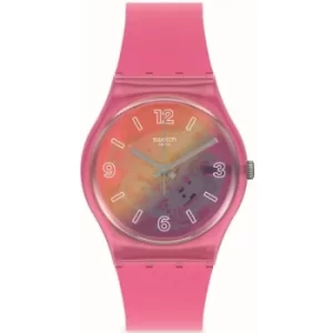 Image of Ladies Swatch Orange Disco Fever Originals Watch