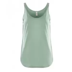 Image of Next Level Womens/Ladies Sleeveless Tank Top (S) (Stonewash Green)