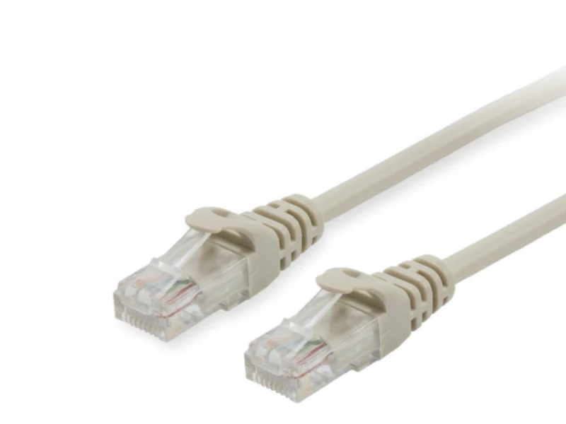 Image of Equip Cat.6A U/UTP Patch Cable. 0.25m. Beige