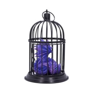 Image of Amethyst Pet Caged Dragon Ornament