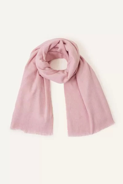 Image of Accessorize Wells Antibacterial Blanket Scarf - Pale Pink