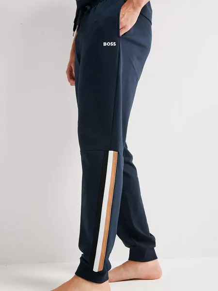 Image of Boss Boss Iconic Pants 10241854 04 Closed Hem Fleece Jogging Bottoms S Blue 48118618350