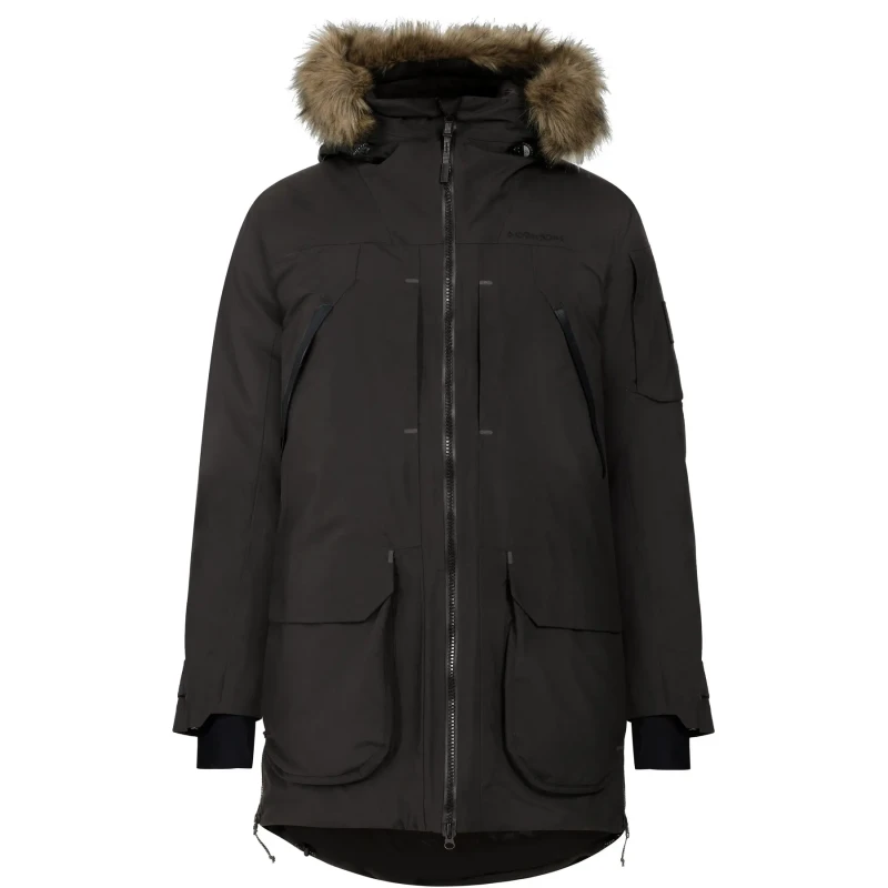 Image of Parka Didriksons Zeus Noir Unisex S