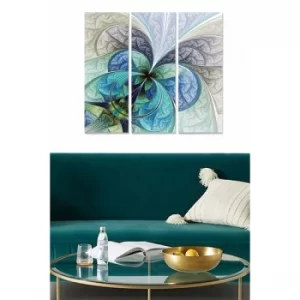 Image of MDF19365109 Multicolor Decorative MDF Painting (3 Pieces)