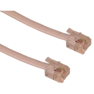 Image of Sandberg RJ11 to RJ11 cable 1.8 Metres White 5 Year Warranty