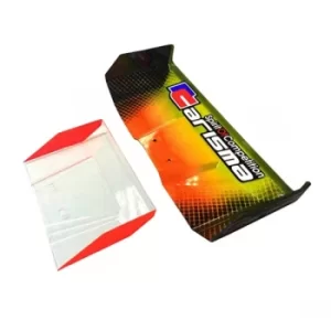 Image of Carisma Gtb Airstryke Rear Wing Set (Clear)