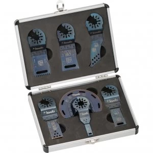 Image of KWB 7 Piece Energy Saving Oscillating Multi Tool Kit
