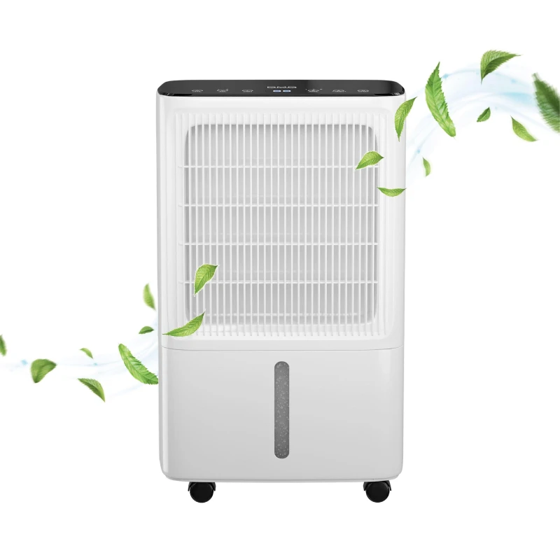 Image of DMD Collective 16L/Day Compressor Dehumidifier With Digital Humidity Display, Quiet & Energy Efficient White