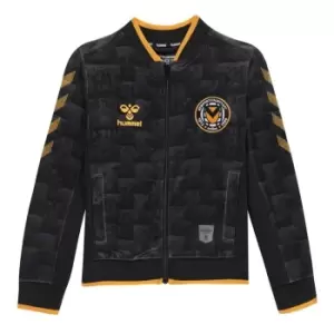 Image of Hummel Newport County Jacket Mens - Black