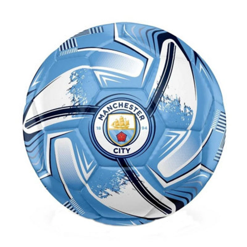 Image of Manchester City Fc Turbine Print Football Sky Blue/white/black (5)