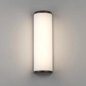 Image of LED 1 Light Indoor Large Wall Light Bronze Effect IP44