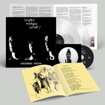 Image of Young Marble Giants - Colossal Youth / Loose Ends And Sharp Cuts Limited Edition Clear Vinyl