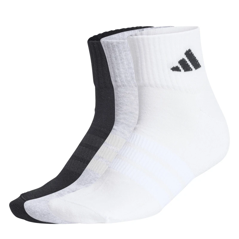 Image of Adidas Padded socks adidas (x3) Gris Unisex 47/49