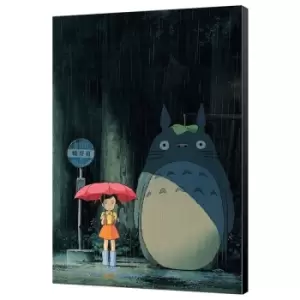 Image of My Neighbor Totoro Wooden Wall Art Totoro 35 x 50 cm