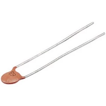Image of Ceramic disc capacitor Radial lead 2200 pF 500 V