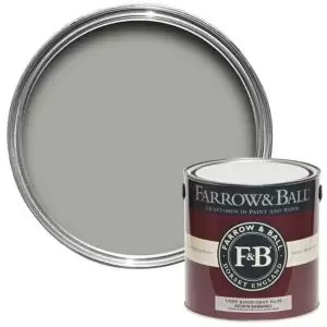 Image of Farrow & Ball Estate Lamp Room Gray No. 88 Eggshell Paint, 2.5L
