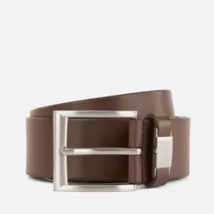 Image of BOSS Mens Connio Belt - Dark Brown - XS/80cm