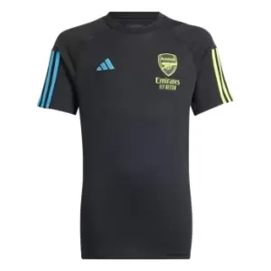 Image of adidas Arsenal Training T-Shirt 2023 2024 Juniors - Black