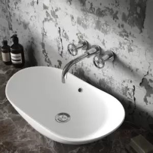 Image of Hudson Reed - Revolution Wall Mounted Basin Mixer Tap - Chrome