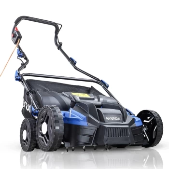 Image of Hyundai HYSC1500E 230V Electric Lawn Scarifier, Aerator & Lawn Rake