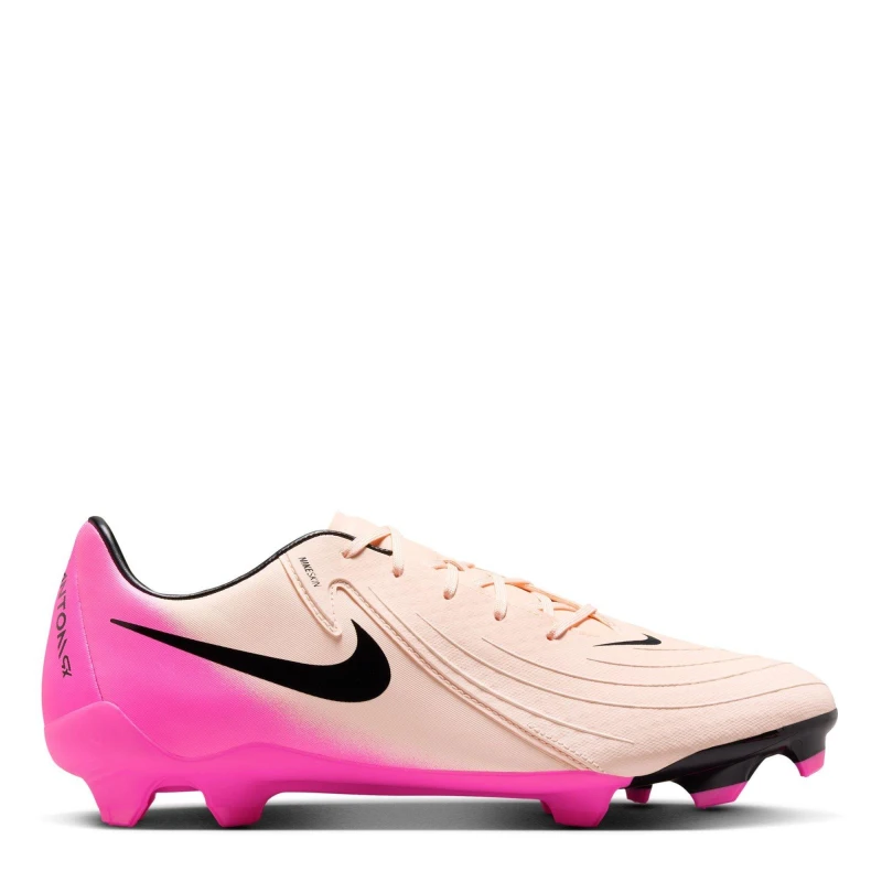 Image of Nike Phantom GX II Academy Firm Ground Football Boots Orange/Pink male 8.5 (43)