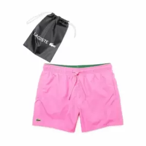 Image of Lacoste Taff Swim Shorts Mens - Pink