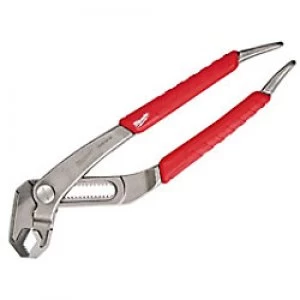 Image of Milwaukee Hex-Jaw Plier 48226208 31.75mm Nickel and Chrome forged alloy steel Silver, Red