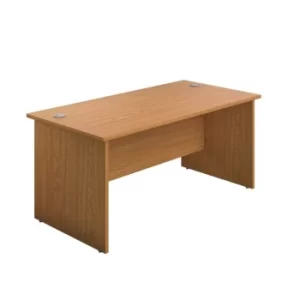 Image of 1200 X 800 Panel Rectangular Desk Nova Oak