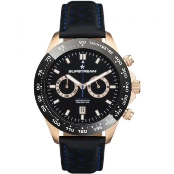 Image of Black Slipstream GT' Chronograph Sports Watch - SL147411