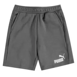 Image of Puma Fleece Shorts Childs - Grey