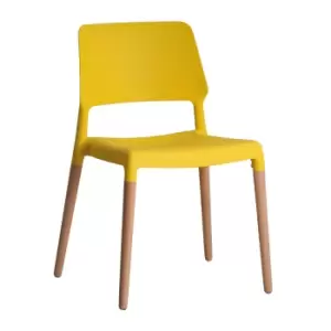 Image of Set Of 2 Riva Dining Chairs Yellow